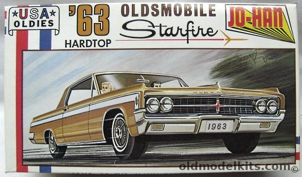 Jo-Han 1/25 1963 Oldsmobile Starfire Coupe, C-4263 plastic model kit